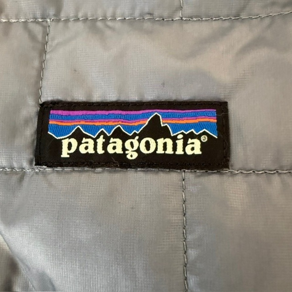 Patagonia Nano Puff Jacket 84212 Full Zip Insulated Puffer Utility Blue Medium - Picture 5 of 10